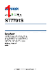 ST7701S Datasheet HTML 1Page - Sitronix Technology Co., Ltd. 