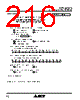 M30620FCAFP Datasheet HTML 216Page - Mitsubishi Electric Semiconductor 