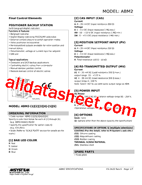 ABM2-R6AA2-R Datasheet PDF - M-System Co.,Ltd.