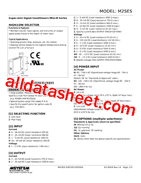 M2SES-2AB-R2/N Datasheet PDF - M-System Co.,Ltd.