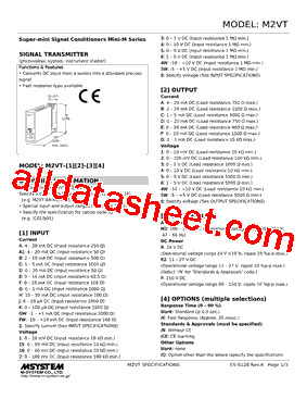 M2VT-AD-R2/CE Datasheet PDF - M-System Co.,Ltd.