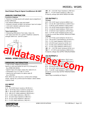WSBS-153B-R Datasheet PDF - M-System Co.,Ltd.