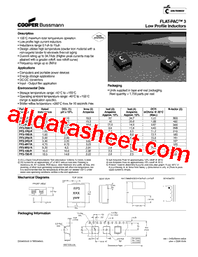 FP3-R68-R Datasheet PDF - Cooper Bussmann, Inc.